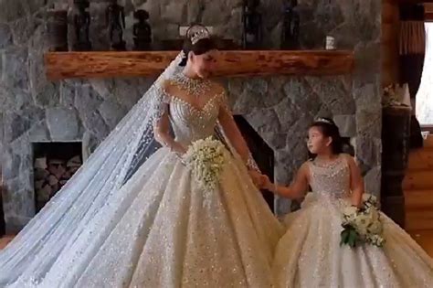 WATCH: Ara Mina is a stunning bride in queen